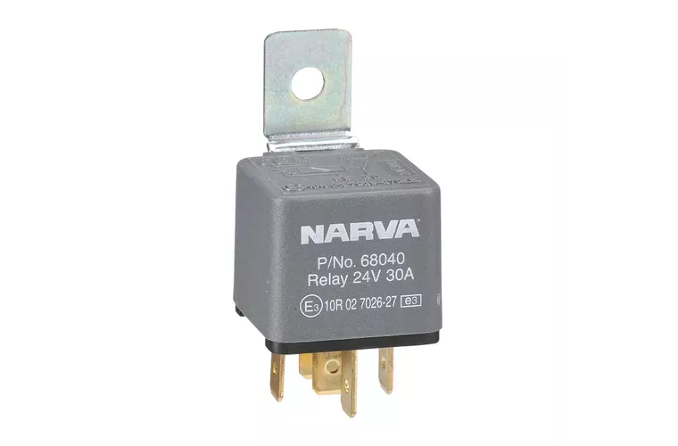 Narva Relay Normally Open With Diode 24V 5 Pin 30A 68040