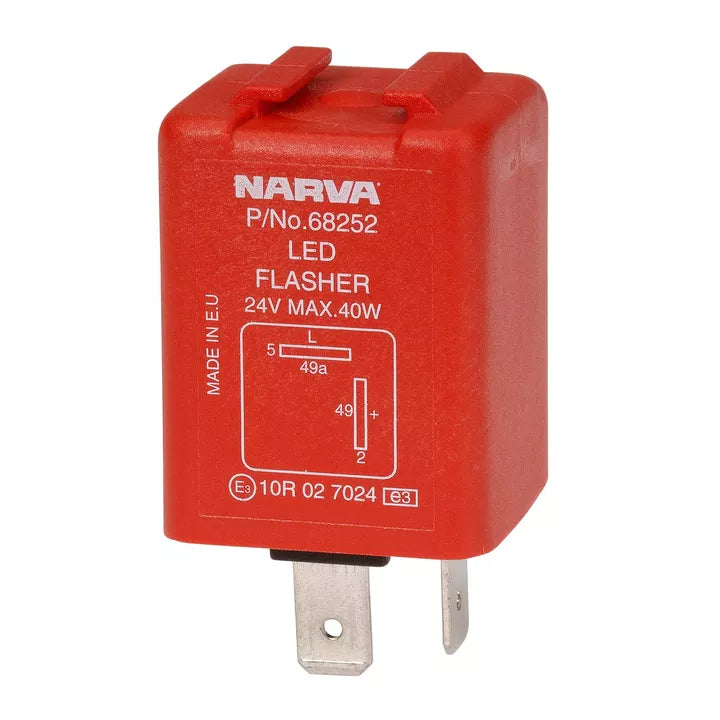 Narva Flasher Unit LED 24V 2 Pin 68252BL
