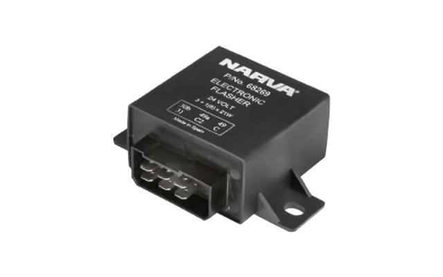 Narva Relay HD Electronic Flasher 24V 6 Pin 68269BL