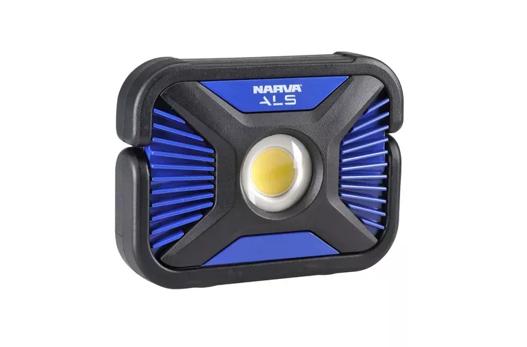 Narva LED ALS Work Light Rechargeable Straight Folding 2000 Lumens 71410
