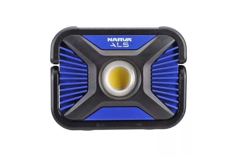 Narva LED ALS Work Light Rechargeable Straight Folding 2000 Lumens 71410