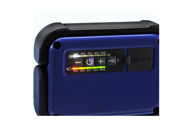 Narva LED Rechargeable ALS Flood Light With UV 1500 Lumens 71412