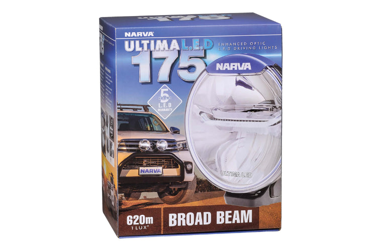 Narva Ultima 175 Broad Beam Driving Lamp (Single) 9-33V 30W 71638