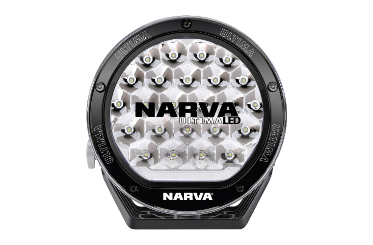 Narva Ultima 180 MK2 LED Black Driving Light Kit 180mm 9-33V 120W 5700K 71732BK