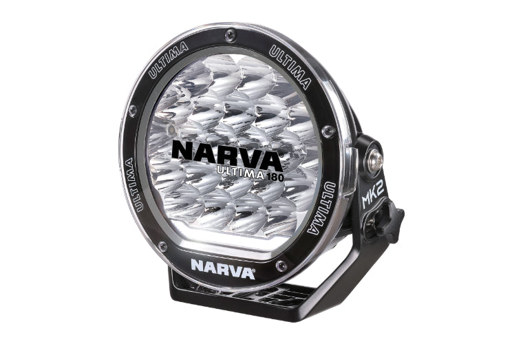 Narva Ultima 180 MK2 LED Black Driving Light Kit 180mm 9-33V 120W 5700K 71732BK