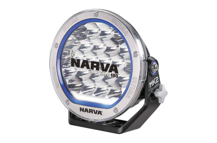 Narva Ultima 180 MK2 LED Light Satin Driving Light 180mm 9-33V 120W 5700K 71730S