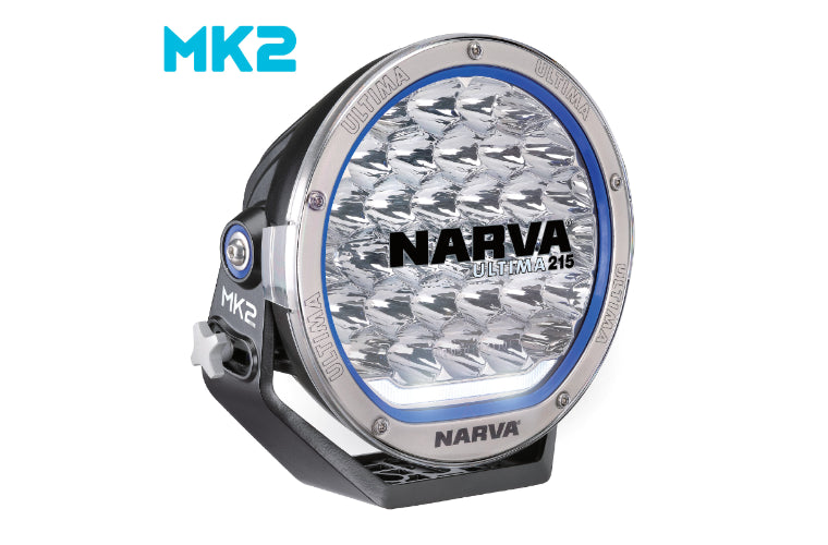 Narva Ultima 215 MK2 LED Light Satin Driving Light 215mm 9-33V 165W 5700K 71740S
