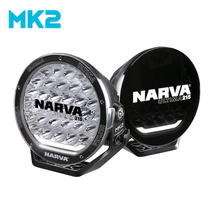 Narva Ultima 215 MK2 LED Black Driving Light Kit 215mm 9-33V 165W 5700K 71742BK