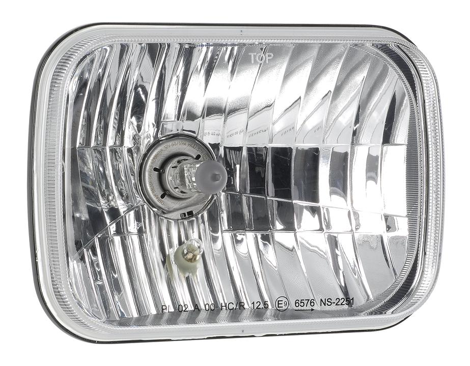 Narva H4 200X142mm Free Form Halogen Headlamp Conversion (Single) - 72024