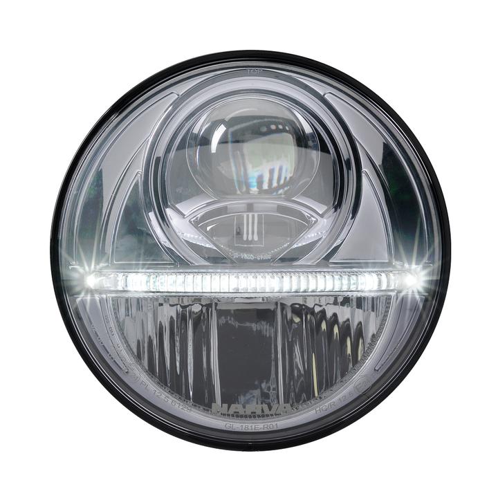 Narva 7"" LED Headlight Replacement High/Low Beam + DRL Direct Fit ADR Approved