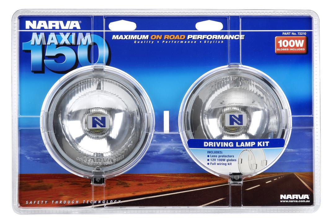 Narva Maxim 150 Driving Lamp Kit 12V 100W - 72210