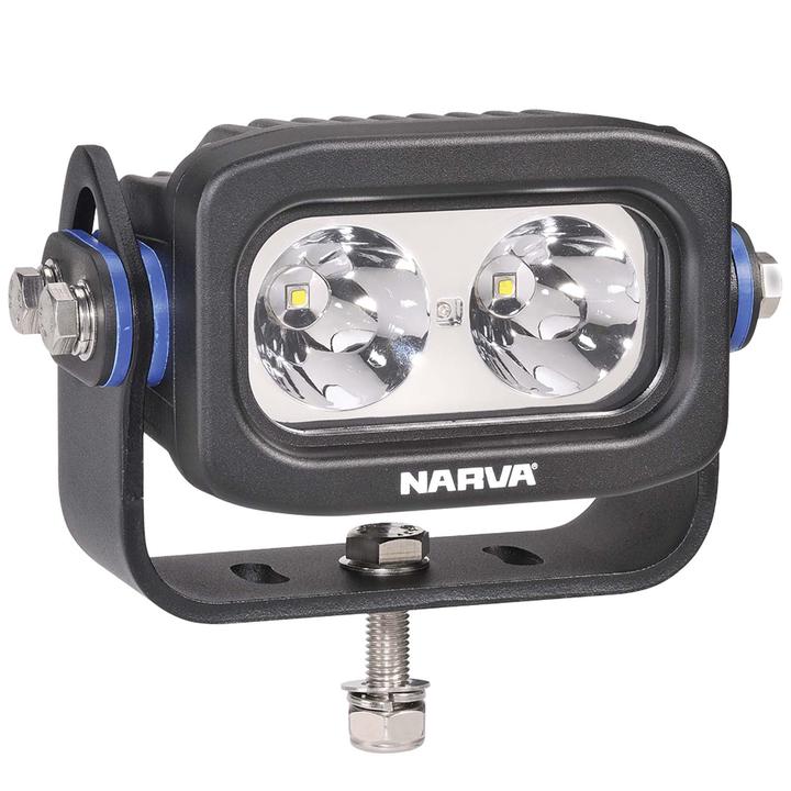 Narva LED Work Lamp Rectangular Spot Beam 1x10W 2000 Lumens 72711