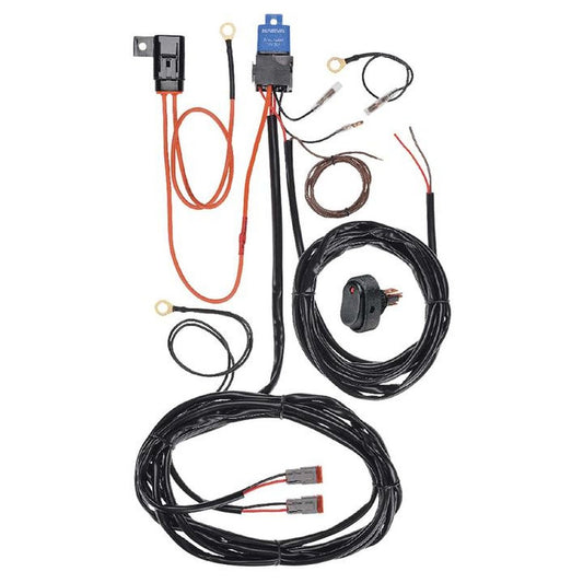 Narva Driving Light & Light Bar Harness with Red LED Off/On Rocker Switch 12V (10Pk) 74401/10