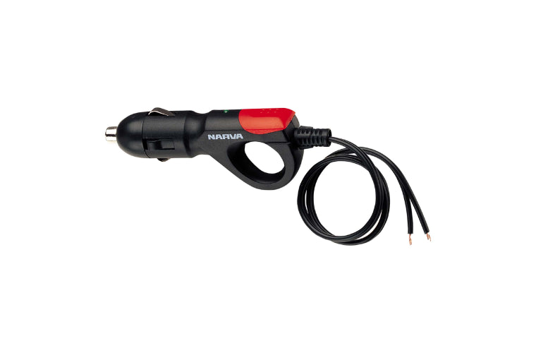 Narva Lighter Plug On/Off With LED 81016BL