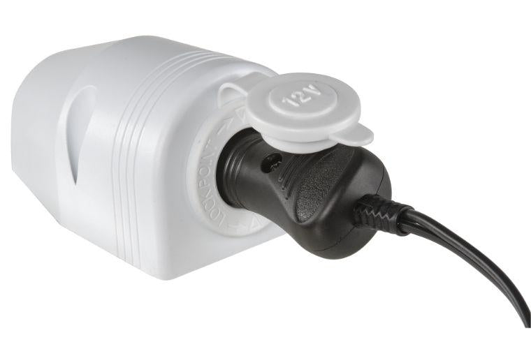 Narva HD Surface Mount Accessory Socket 12V White 81025WW