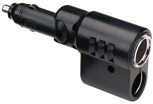 Narva Power Adaptor Twin Accessory Socket 81040BL