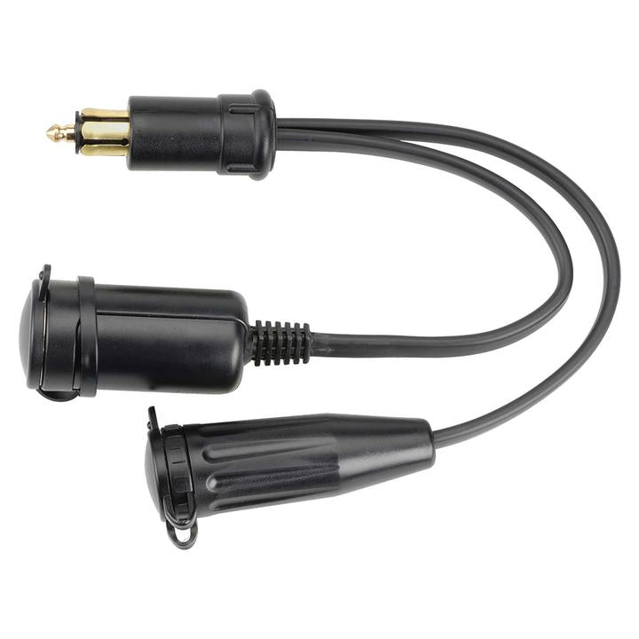 Narva Heavy Duty Adaptor with Merit Plug to Merit and Accessory Sockets 150mm 81043BL