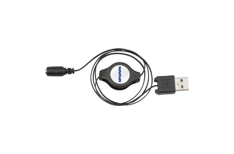 Narva Twin USB Power Adaptor Kit 12-24V 81054BL
