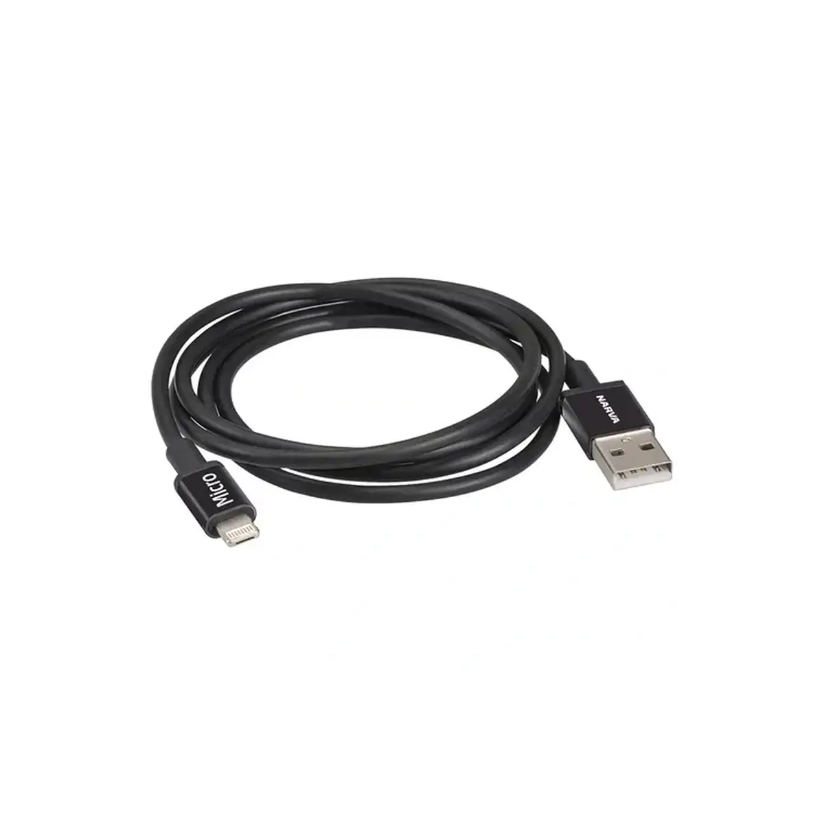 Narva Micro USB & Dual Faced Lightning Charge and Sync Cable (Blister 1Pk) 81070BL