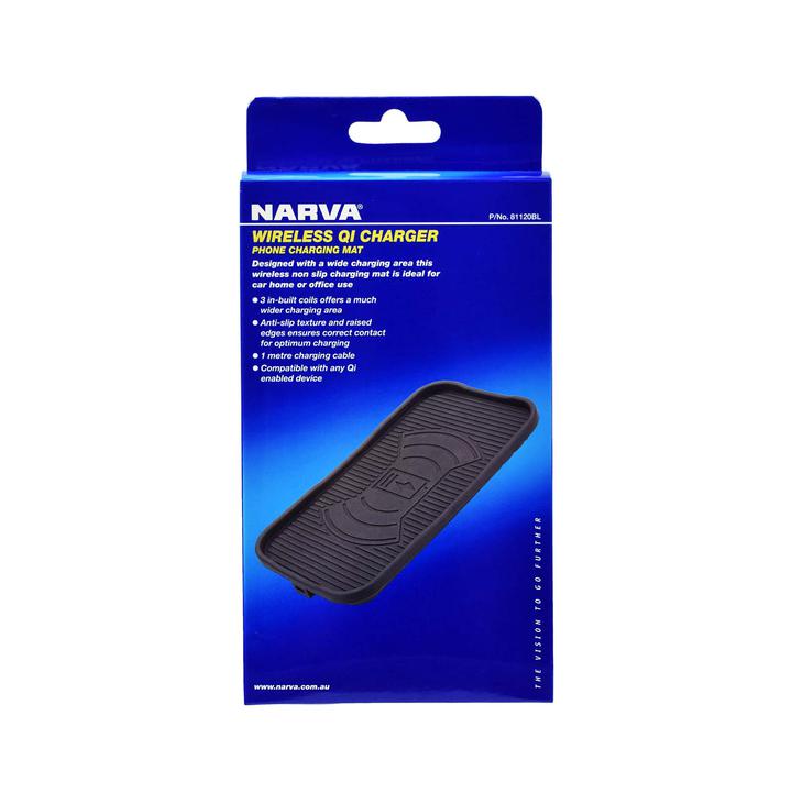 Narva Wireless Phone Charging Mat Blister Pack 81120BL