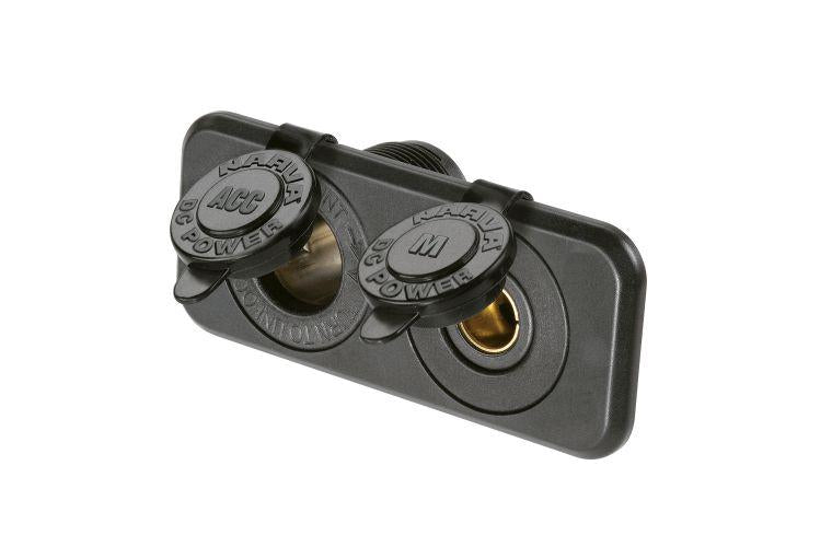 Narva Twin Flush Mount Socket Accessory/Merit 81140BL