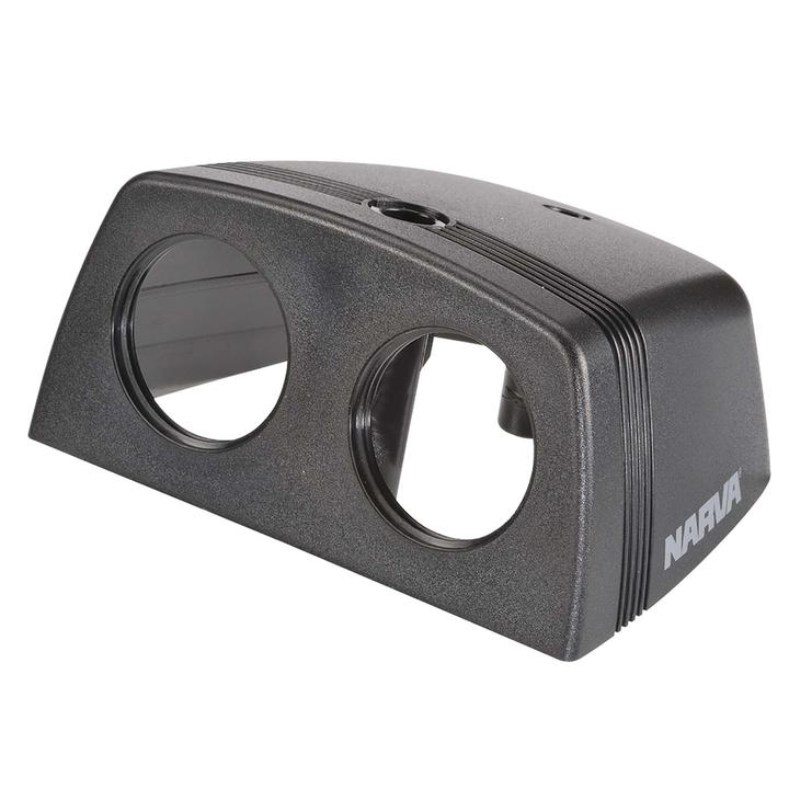 Narva Twin Blank Surface Mount Housing 81179BL
