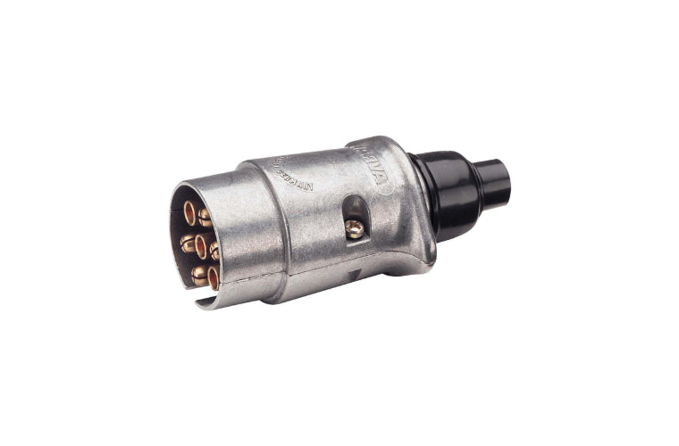 Narva 7 Pin Trailer Plug Round 82161BL