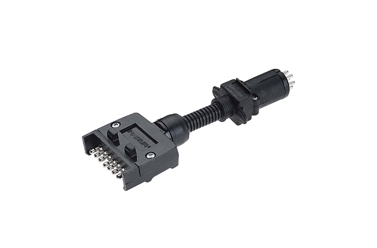 Narva Trailer Adapter Flat to Small Round 82225BL