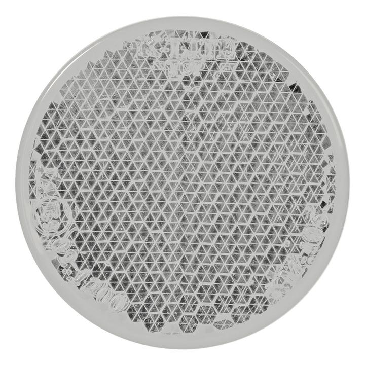 Narva Retro Reflector with Self Adhesive Round Clear 42mm (50Pk) 83990/50