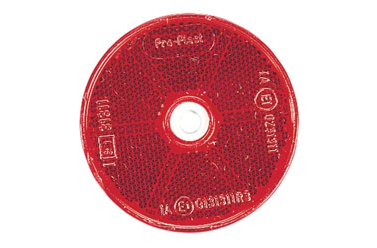 Narva Reflector 60mm Red Fixed Bolt 84012BL