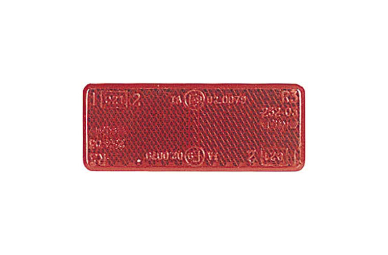 Narva Reflector 70mmx28mm Red Self Adhesive 84037BL
