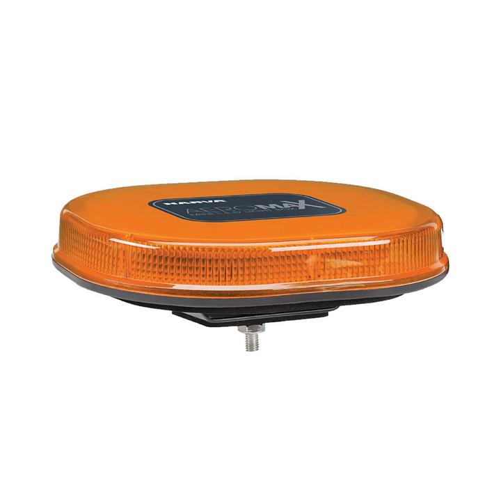 Narva Aeromax LED Mini Light Box 12/24V Single Bolt Mount Amber 85011A