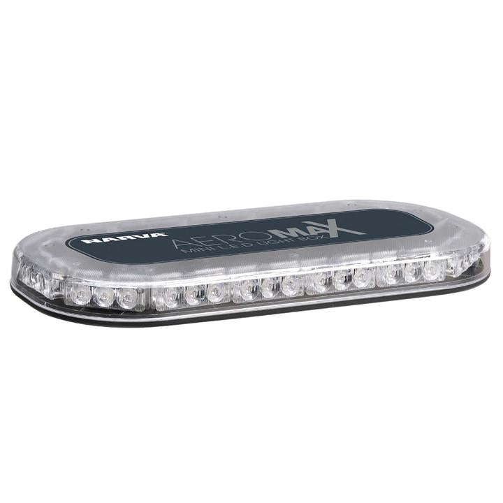 Narva Aeromax LED Mini Bar 12/24V Amber w/ Clear Lens