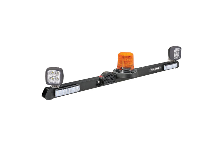 Narva LED Eurotech Low Profile Strobe/Rotator Mining Bar 12/24V 1.2m 85073B