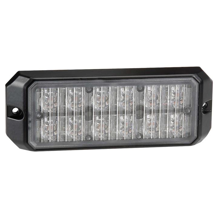 Narva LED Warning Light Amber 12x1W 12/24V 85213A