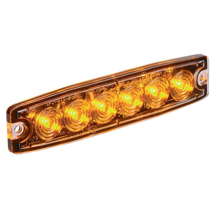 Narva LED Low Profile Warning Light Amber 12/24V