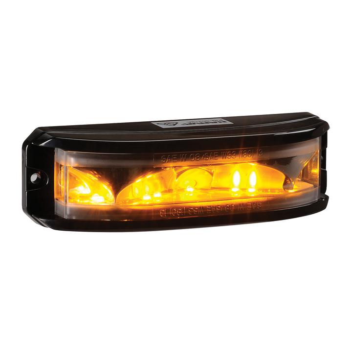 Narva 180° Warning Light Amber 12-24V 85219A