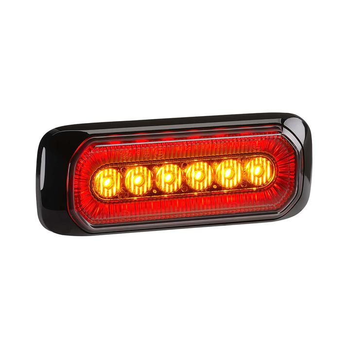 Narva Halo LED Warning Light with Rear Marker Amber/Red 12-24V 85220AR