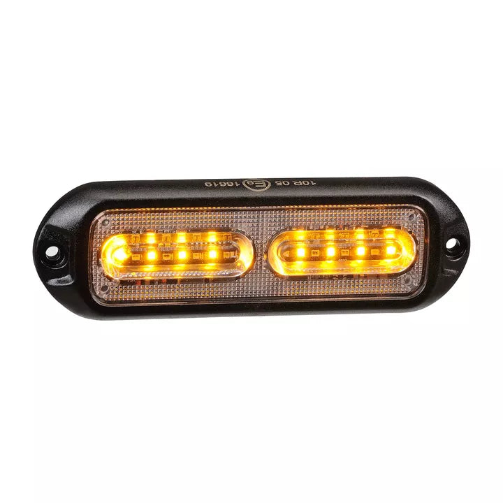 Narva LED Warning Light Self Contained Amber 12/24V 85221A