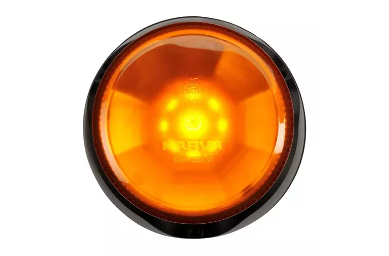 Narva LED Pulse II Flange Strobe Light Amber 85246A-1