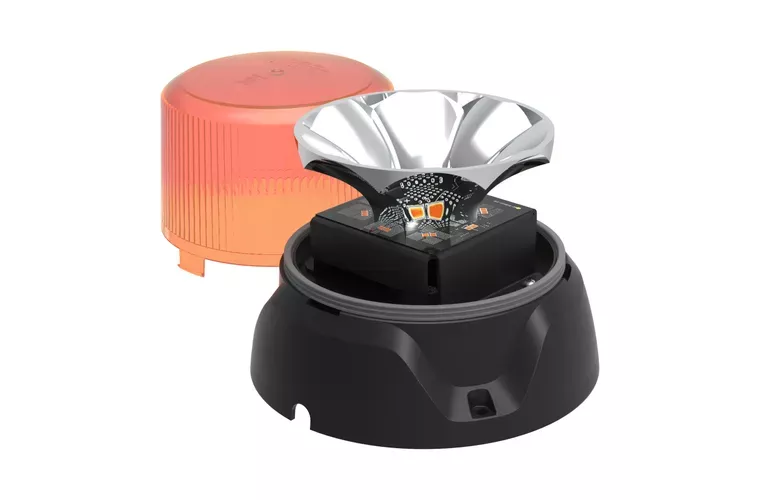 Narva LED Pulse II Flange Strobe Light Amber 85246A-1