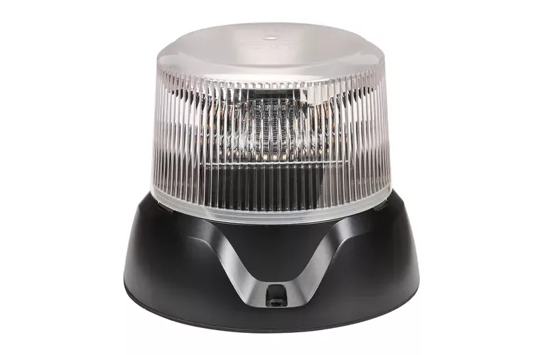 Narva LED Pulse II Flange Strobe Light Amber/Clear Lens 85246AC