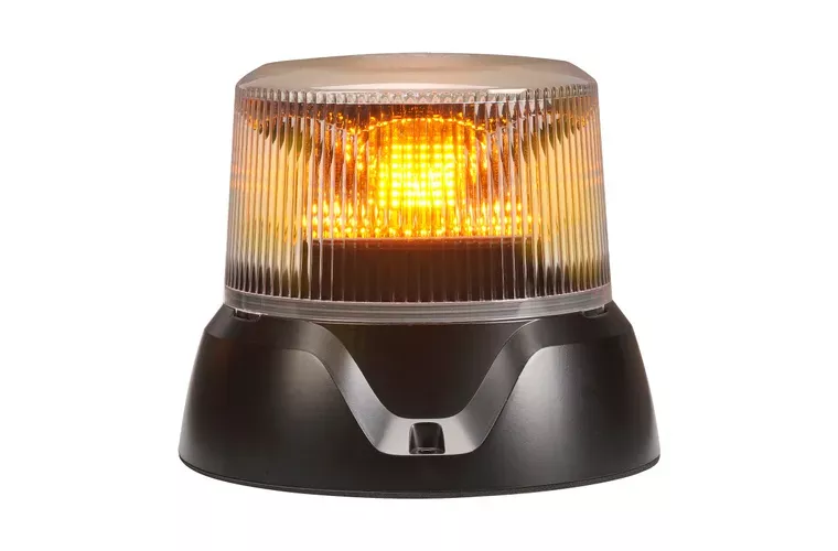 Narva LED Pulse II Flange Strobe Light Amber/Clear Lens 85246AC
