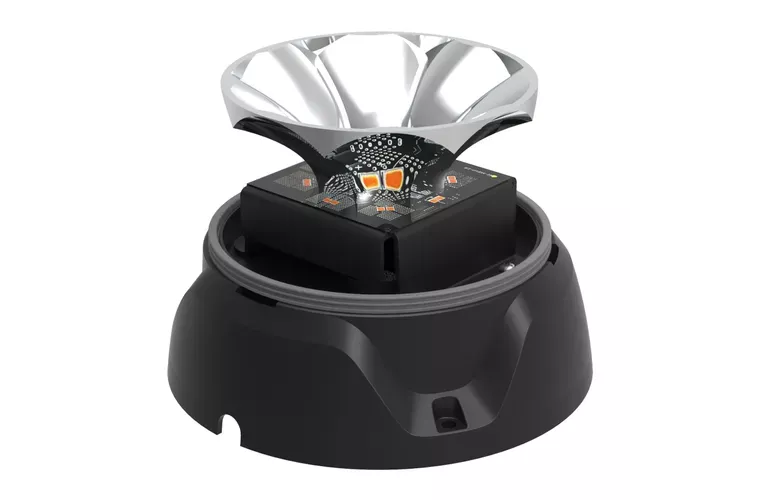 Narva LED Pulse II Flange Strobe Light Amber/Clear Lens 85246AC