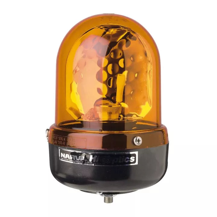 Narva Rotating Beacon Light Amber Bolt Mounted 85410A
