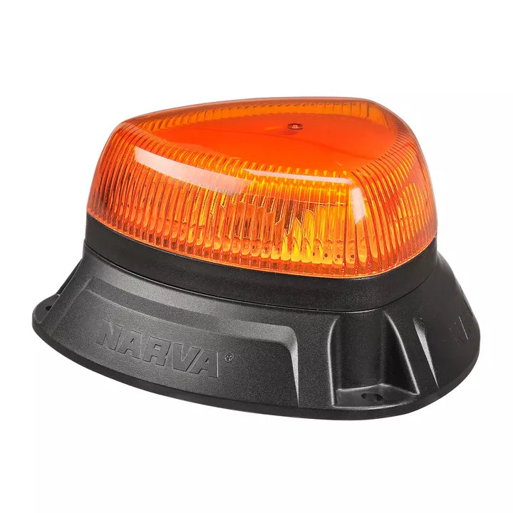 Narva LED Aerotech low Profile Flange Strobe Light Amber 85600A