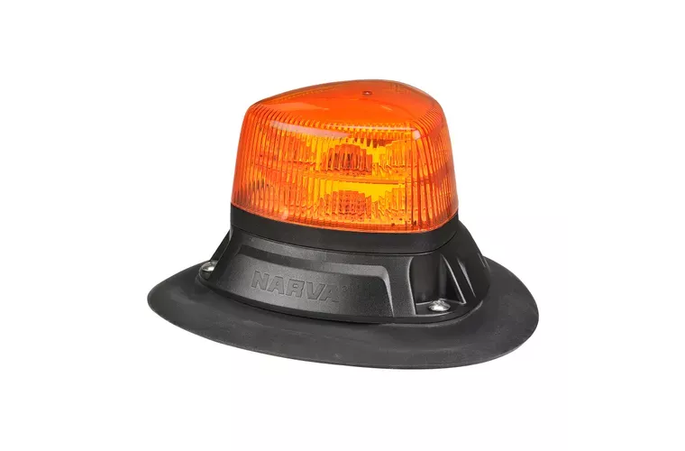 Narva LED Aerotech Short Magnetic Mount Strobe Light Amber 85610A