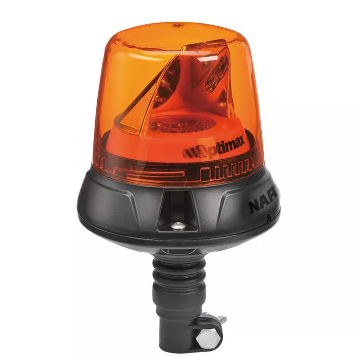 Narva LED Amber Beacon Optimax 12/24V Flex Pole 85666A