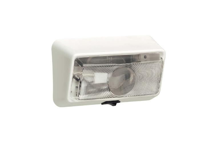 Narva Porch Light 12V With Switch White 86830