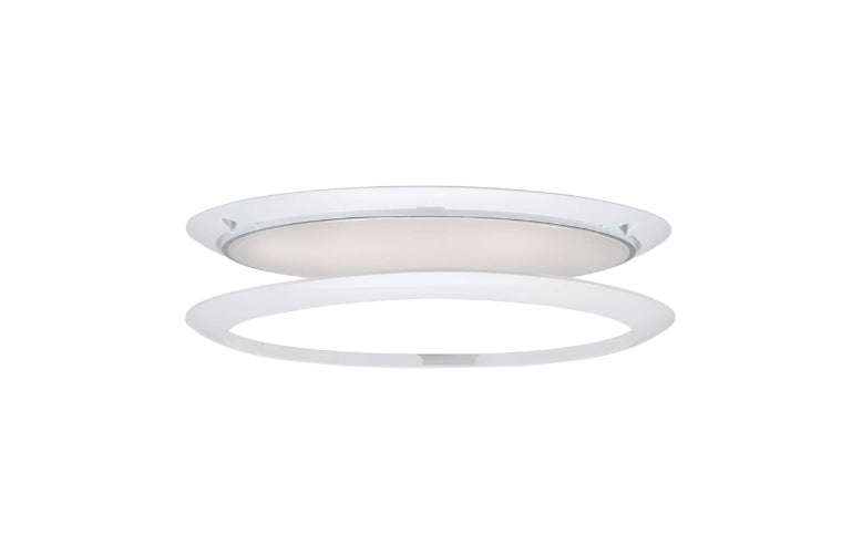 Narva LED Interior Lamp Round Saturn 12V 130mm w/ Touch On/Off Switch 87503